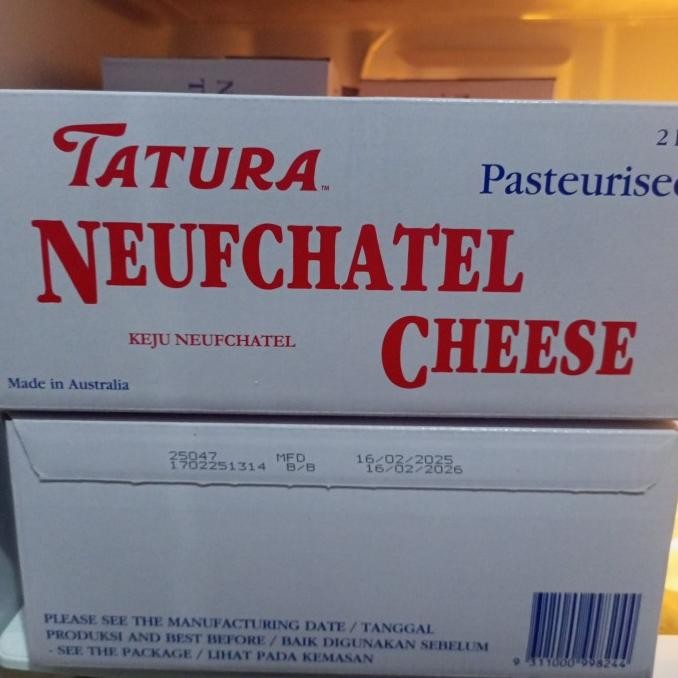 

Sale Tatura Neufchatel Cream Chese 2 Kg