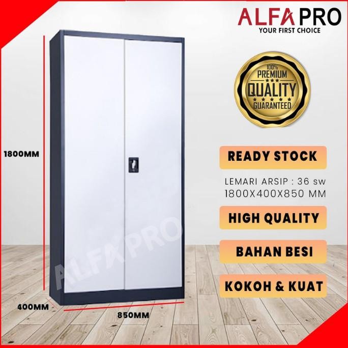 new  Lemari Arsip Besi 2 Pintu Swing | Lemari Arsip Besi Plat Ayun Swing murah
