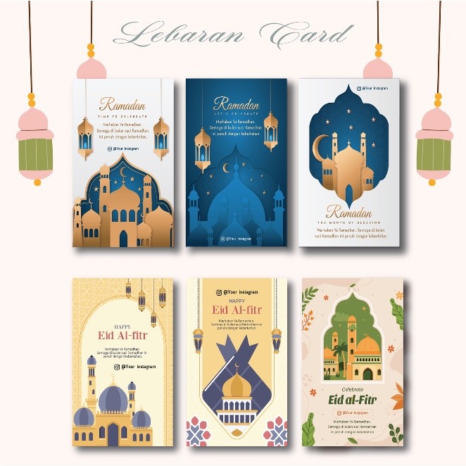 

Kartu Lebaran Aesthetic Premium Edition l Lebaran Card l Eid Mubarak card l Cute Lebaran Card l Kartu Ucapan Lebaran