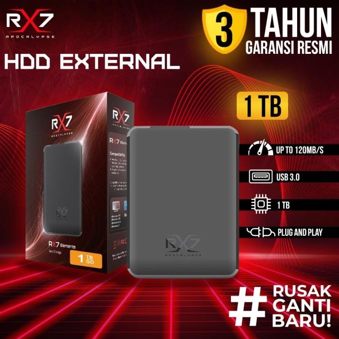HDD EXTERNAL 1TB RX7 ELEMENTS / EXPANSION GARANSI RESMI 3 TAHUN
