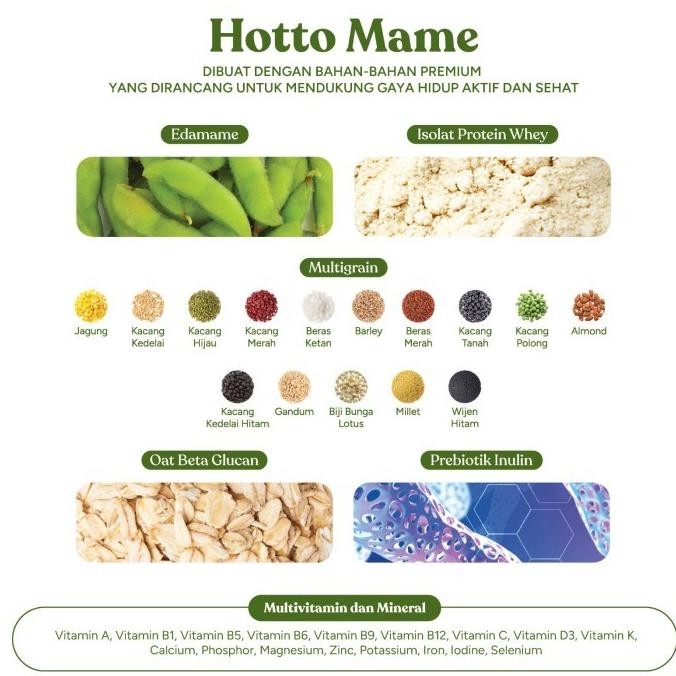 

baru !!! PROMO!!! HOTTO Official Store Jakbar PURTO X HOTTO MAME MIX TOTAL 28 SACHET BPOM Halal murah