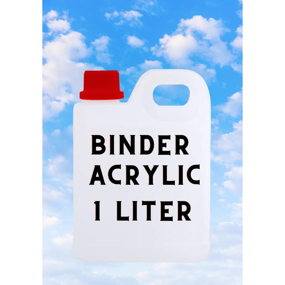 

new !!! BINDER ACRYLIC 1 Kg murah