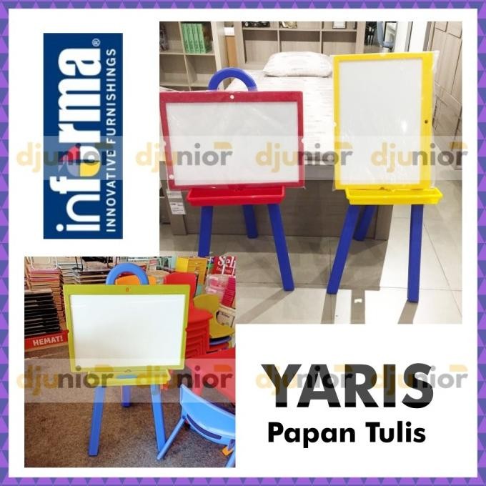 

TERMURAH - INFORMA - YARIS PAPAN TULIS ANAK / DRAWING STAND KIDS / WHITE BOARD