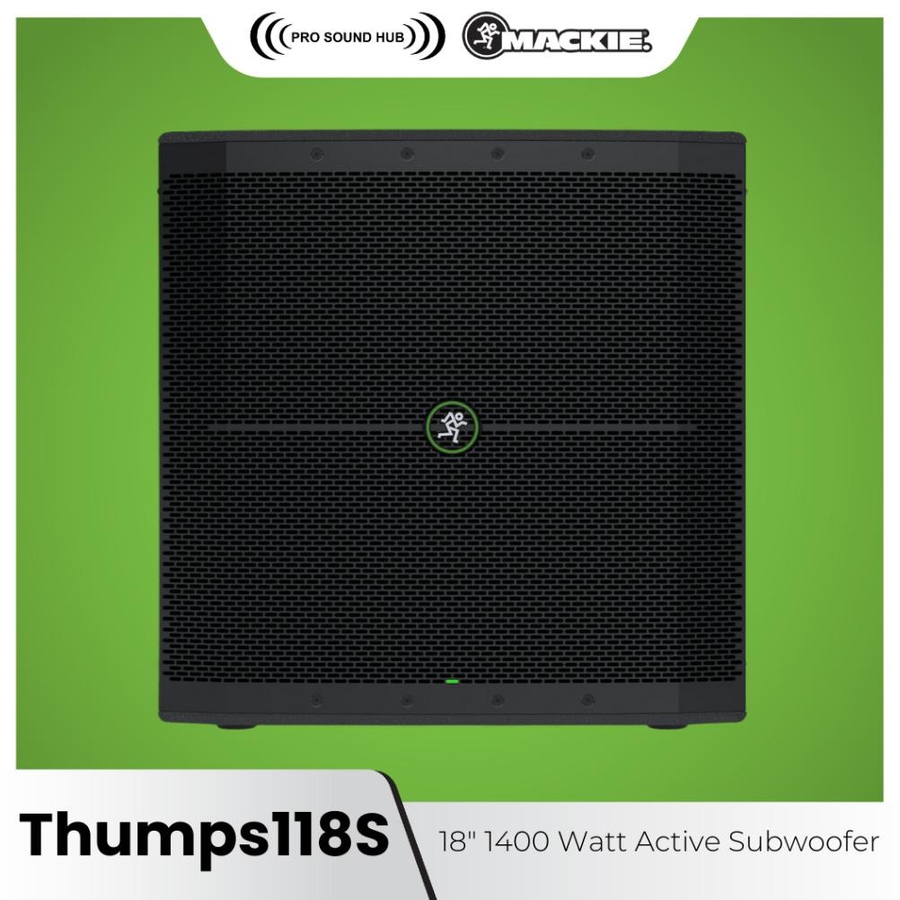 ready  Mackie Thump118S Thump 118S 118 Active Subwoofer Aktif 18" Sub