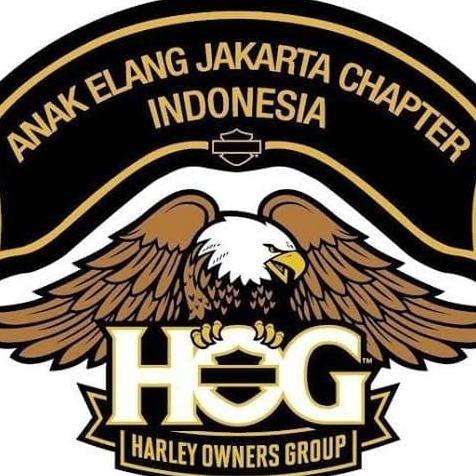 ATASAN/KAOS/LONGSLEEVE/HOG ANAK ELANG JAKARTA CHAPTER INDONES ORIGINAL