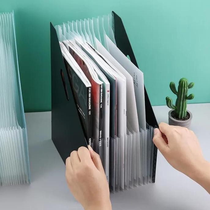 

new !!! Standing File A4 / File Folder Document Bag / Tas Dokumen File File Filling Folder 13 Sekat murah
