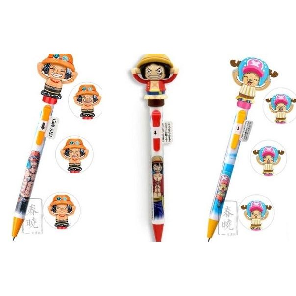 

Bandai One Piece Face Changing Pen / Pulpen Original