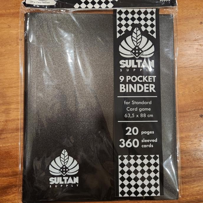 

new !!! sultan supply 9 pocket binder original murah