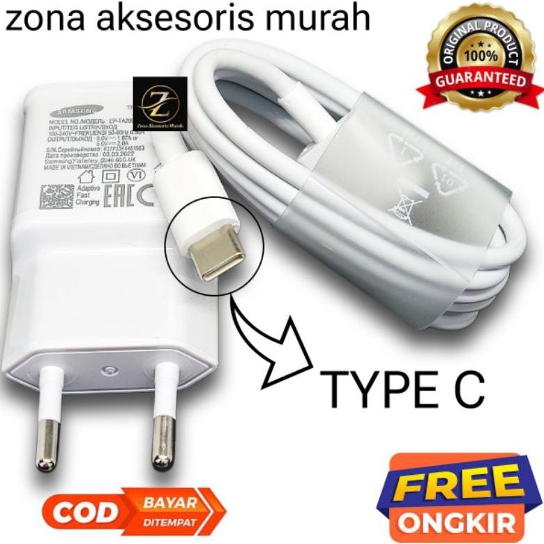 CHARGER SAMSUNG A11 A13 A14 A04 A04S TYPE C FAST CHARGING ORIGINAL 100% CARGER CASAN CAS HP ORI