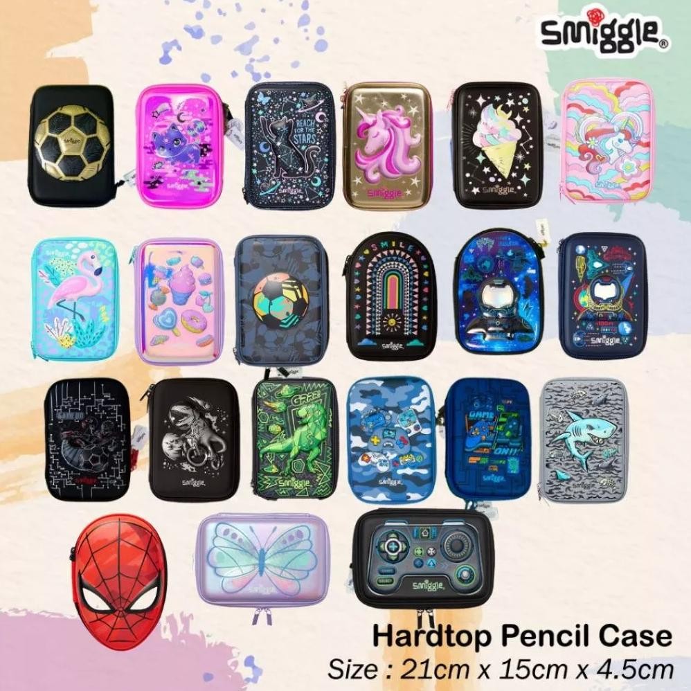 

terlaris tempat pensil smiggle hardcase / tempat pensil anak karakter smiggle murah