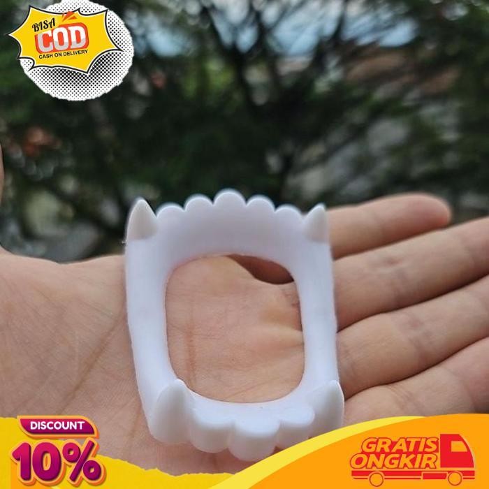 TERBAIK MAINAN ANAK GIGI PALSU DRAKULA 24PCS / GIGI DRAKULA / GIGI SERIGALA/ GIGI VAMPIR / GIGI MAIN