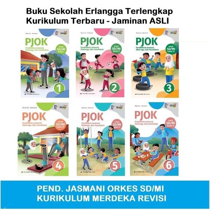 Erlangga Pjok Sd Mi Kelas 4 Km Revisi