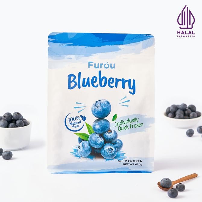 

Diskon! Frozen Blueberry (IQF) | Buah Bluberi Beku | 450 gram