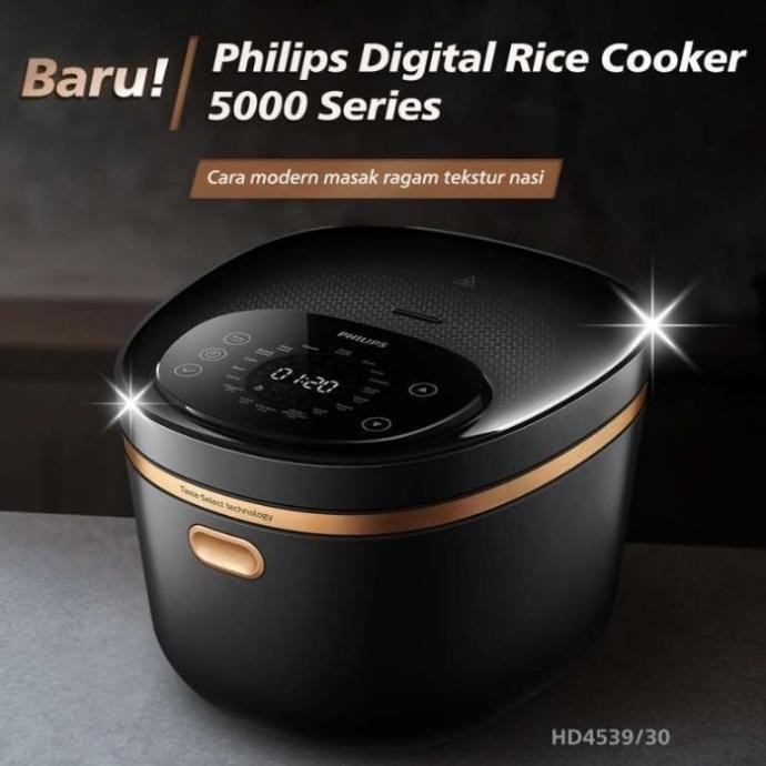 philips digital rice cooker 5000 series hd4539/30 induction heating