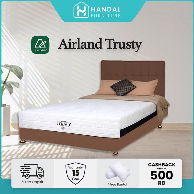 Terlaris Airland Kasur Springbed Orthopedic Trusty All Variant