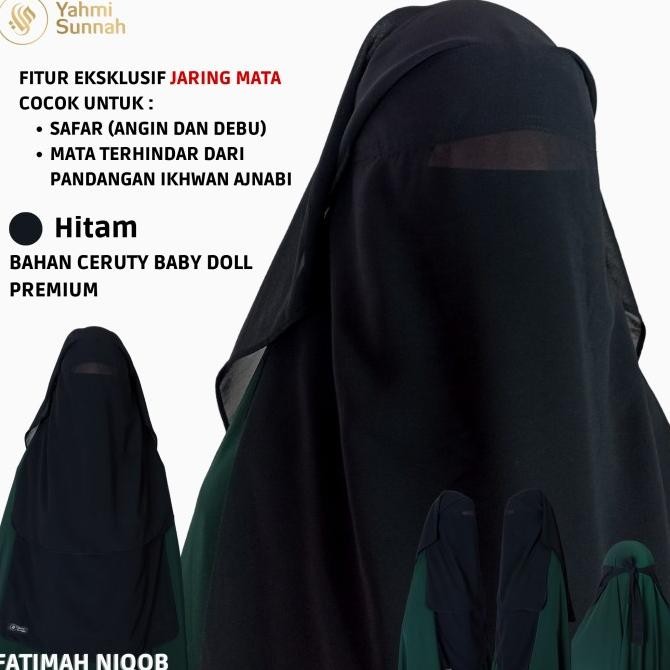 Original Niqab Yaman Purdah - Cadar 3 Layer