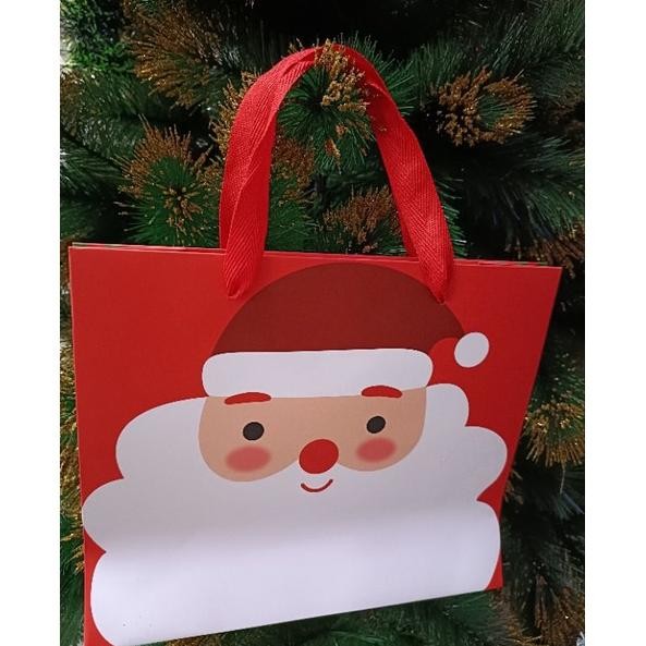

Ter-46 Tas Paper Bag Natal (Kecil) - Tas Kado Natal Sale