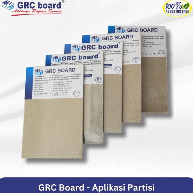 Terbaru Grc Board 6Mm 8Mm 10Mm - Aplikasi Partisi