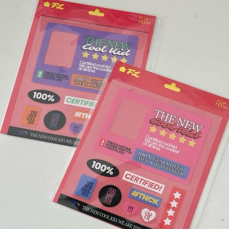

TERMURAH FLUFFEISH - FRAME DECO STICKER gjk-25