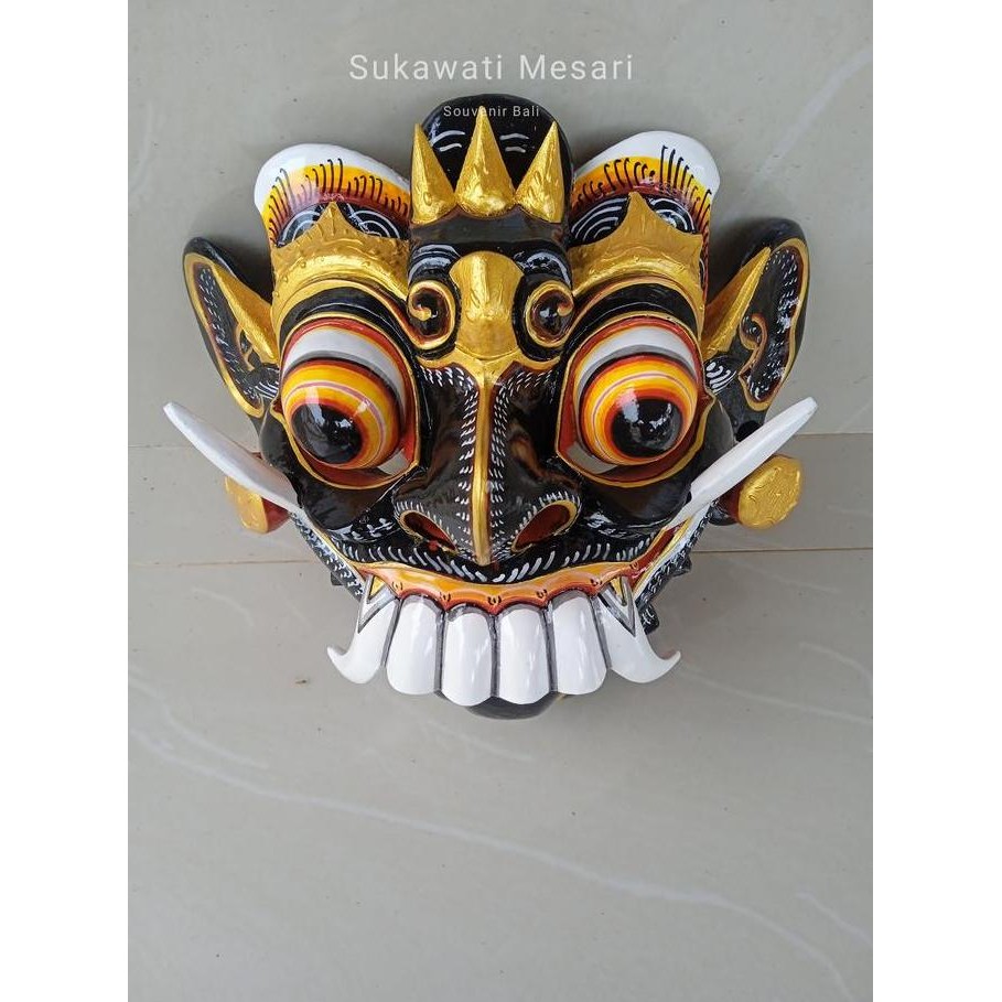 ((((()paling dicari] Topeng Tapel Rangda Leak Bali Warna Putih dan Hitam Variasi Chat Prada