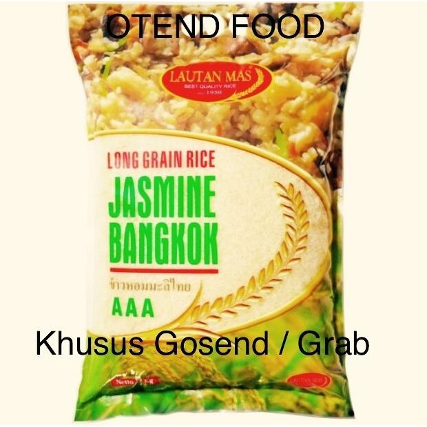 

Beras Jasmine Bangkok Thailand 5 KG/ Beras 5 KG / Long Grain Rice