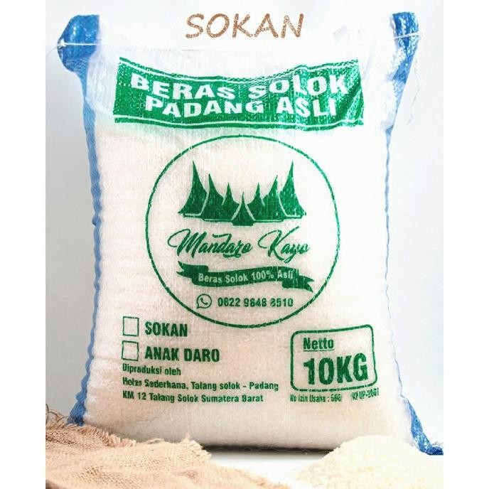 

Beras Padang Solok - Sokan 10kg