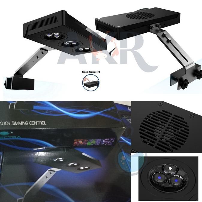 Terlaris Lampu Aquarium Marine Laut Reef Tank Led Spectra Aqua Knight Ready Stok