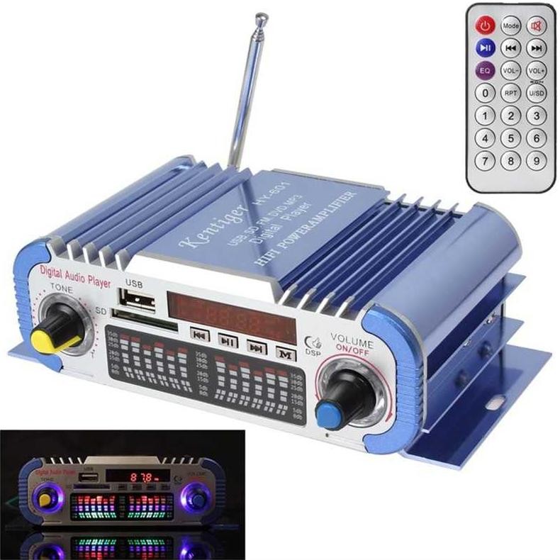 COD KENTINGER PENGUAT DAYA AUDIO MOBIL CAR AMPLIFIER 12V - HY-601 AMPLIFIER AMPLI MOBIL BLUETOOTH SU