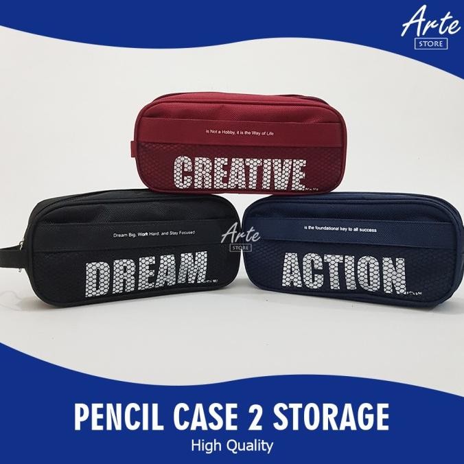

Tempat Pensil - Pencil Case 2 Kantong
