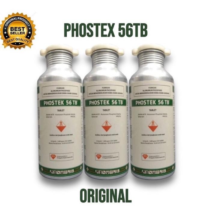 

Terlaris Phostek Obat Fumigasi Kutu Beras Jagung Tepung Fumigan Pengendali Hama Gudang Original 334 Tablet Ph3