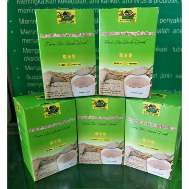 

Terlaris Tepung Mata Beras Nature Farm Isi 18 Sachet