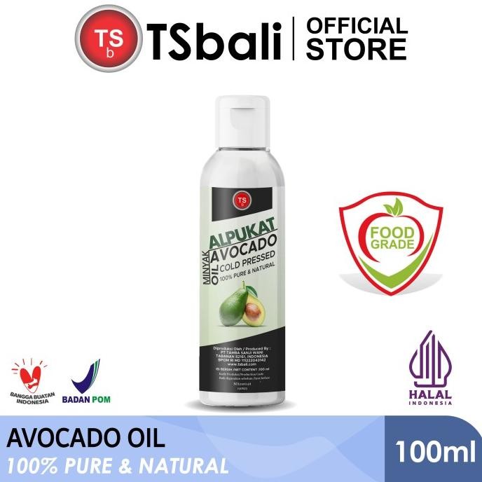 

Baru Minyak Alpukat Avocado Oil TSb 100ml Food Grade 100%Murni-Carrier Oil