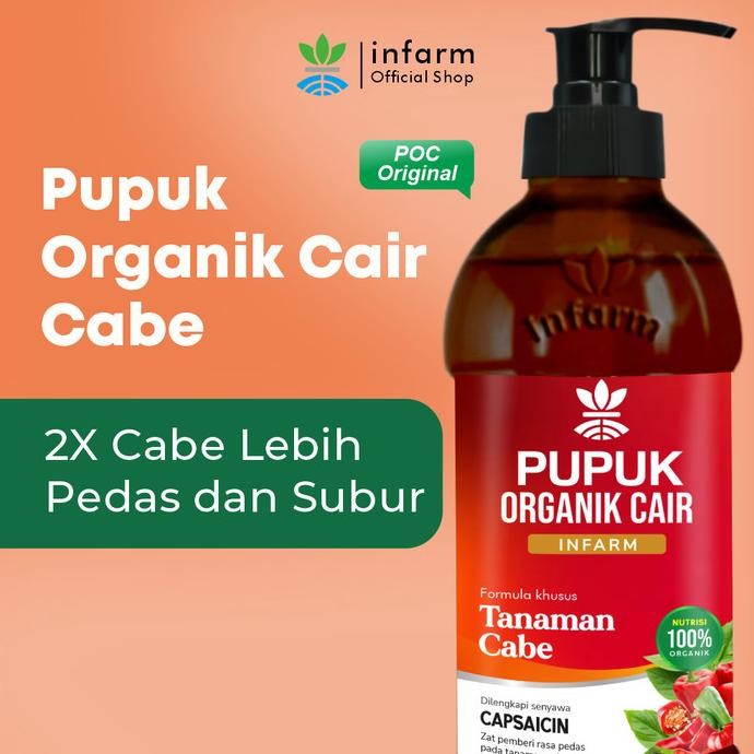 

Terlaris Pupuk Organik Cair Tanaman Cabai Poc Kompos 500Ml Infarm