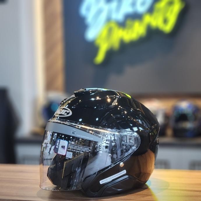 HJC F31 Black - Helm Half Face