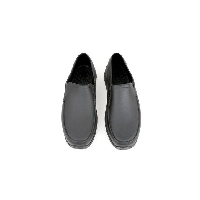 Sale Sepatu Pantofel Pria Att Ab 668 Hitam Karet Kerja Flat Shoes