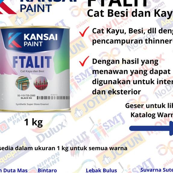 

Cuci Gudang Cat Nya Ftalit Glo Emaan 1 G Warna Tertentu Aja