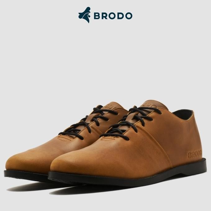 Sale Brodo - Sepatu Signore Low Vintage Brown