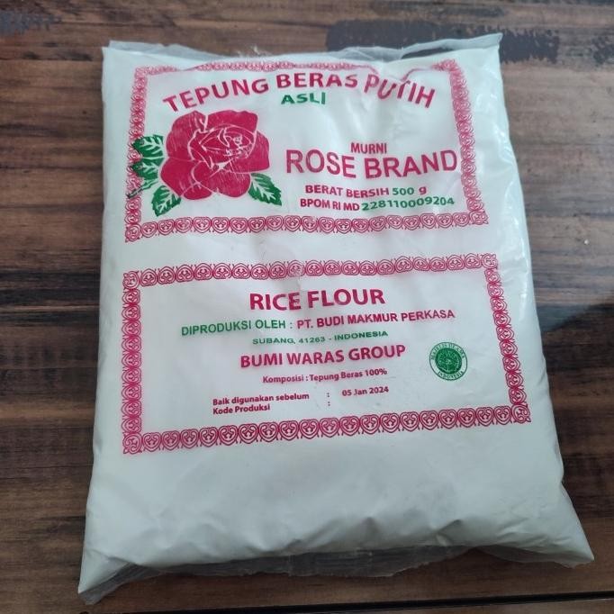 

Terlaris Tepung Beras Rose Brand