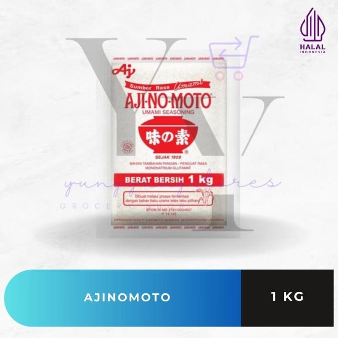 

Terbaru Micin / Penyedap Rasa / Vetsin Ajinomoto 1 Kg