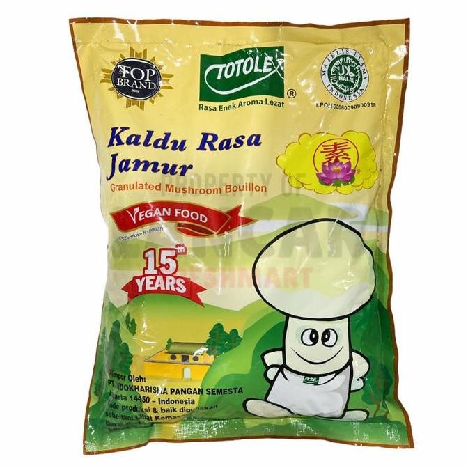 

Terbaru TOTOLE KALDU JAMUR 1KG/MUSHROOM BOUILLON TOTOLE VEGAN FOOD