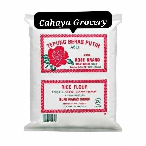 

Terlaris Tepung Beras Rose Brand 500Gr