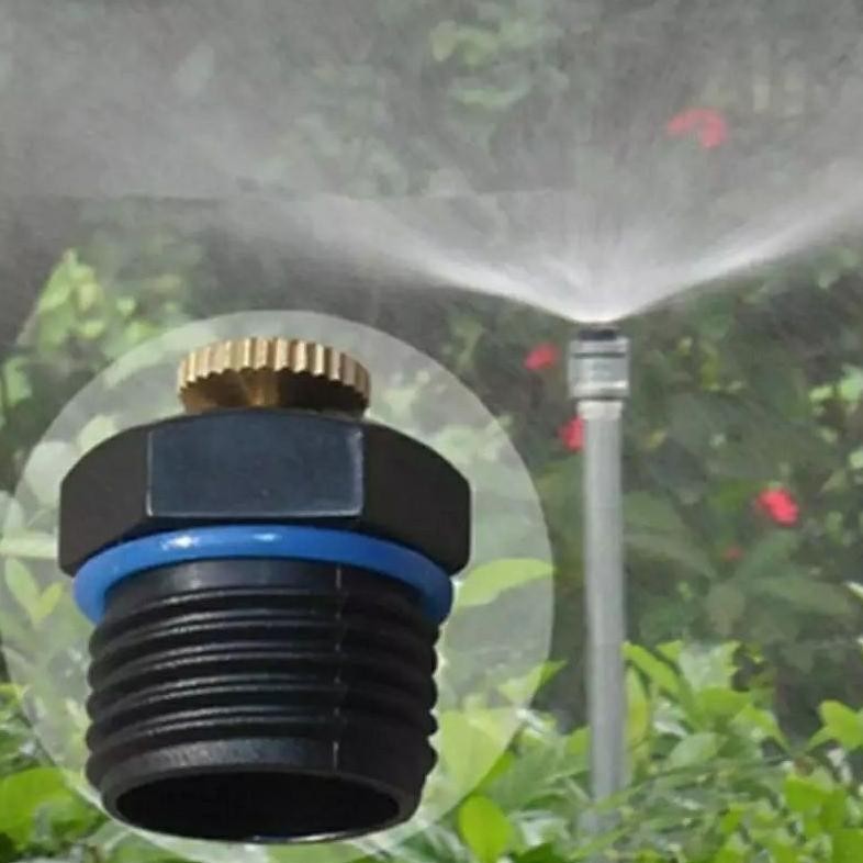 Bisa Cod Sprinkler Pertanian Sprinkler Adjustable Sprinkler Taman Irigasi + Sok Drat Dalam Mujati ,