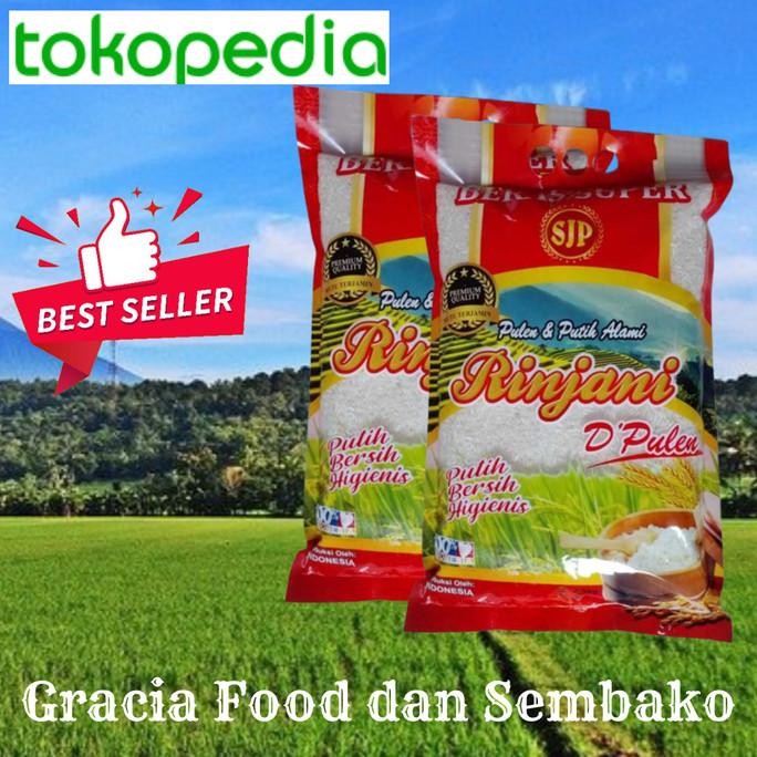 

Terlaris Beras 5 Kg Premium Rinjani D, Pulen Free Tepung Bakwan 90 G