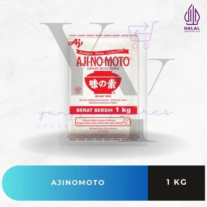 

Terbaru [GOSEND / GRAB] Micin / Penyedap Rasa / Vetsin Ajinomoto 1 Kg