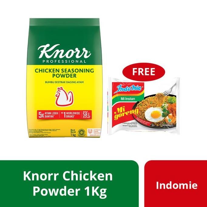 

Terbaru Knorr Chicken Seasoning Powder Refill 1KG Free Indomie