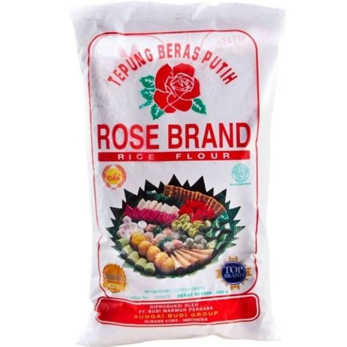 

Terlaris Tepung Beras Rose Brand 500Gr