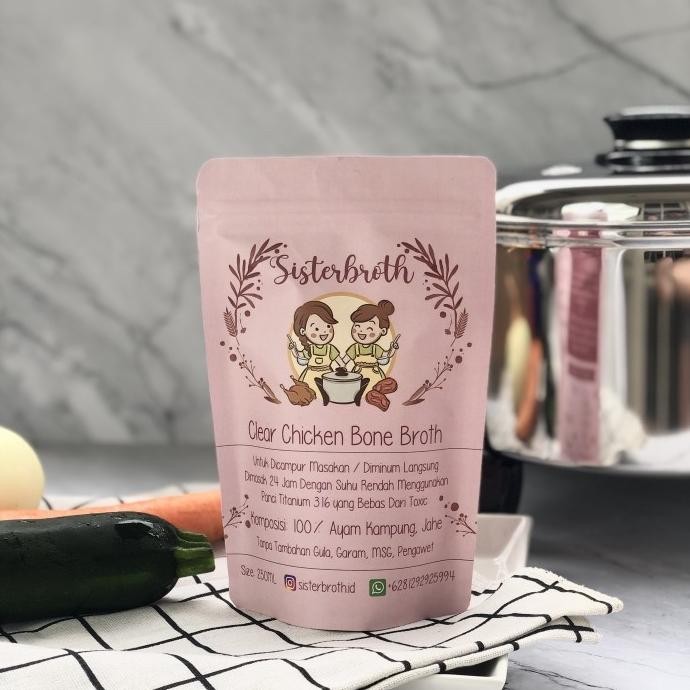 

Terbaru Clear Chicken Bonebroth 500ml