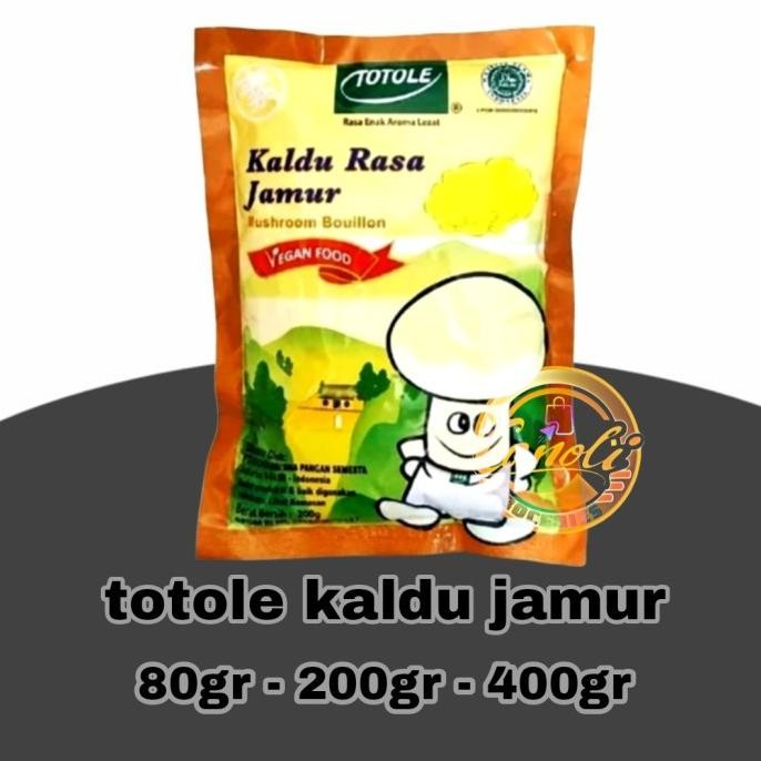 

Terbaru TOTOLE KALDU JAMUR 80gr 200 gr 400gr (GRANULATED MUSHROOM BOUILLON)