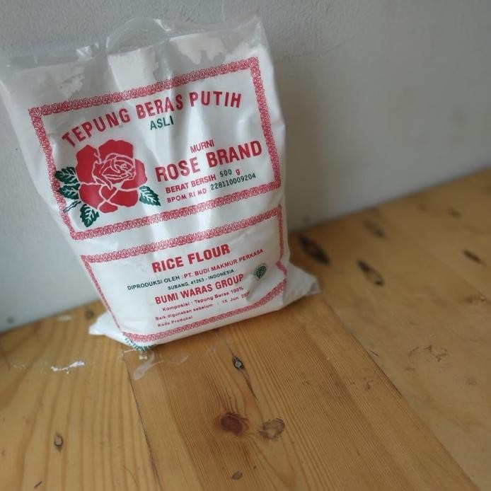 

Terlaris Tepung Beras Rose Brand 1 Dus 500Gr