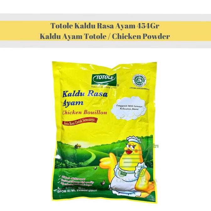 

Terbaru Totole Kaldu Rasa Ayam 454Gr - Kaldu Ayam Totole / Chicken Powder